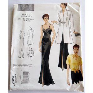 Vintage Vogue 2859 Dress, Blouse and Jacket - Uncut Pattern